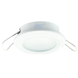 North Beach white 3 inch marine interior light side view

