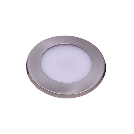 BCM 1.97in Marine LED Light – Front View satin finish