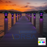 Retrofit dock light with tunable white and full RGB color spectrum


