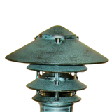 Pagoda Aluminum LED Dock Light 120V for Docks & Marinas