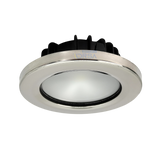 Round bezel LED ceiling light with 2-wire dimming



