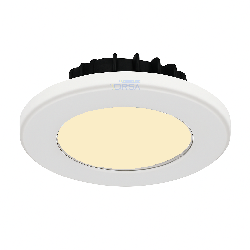 white Imtra LED fixture warm white finish
 
