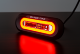 Black Oak red halo LED light for boats


