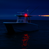 SI Seahunter Flush Mount LED Navigation Light, Port/Red or Starboard/Green