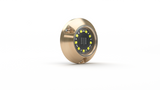 SMX23 blue underwater light, 5,625 lumens, 90° beam, IP68, durable marine lighting solution side view