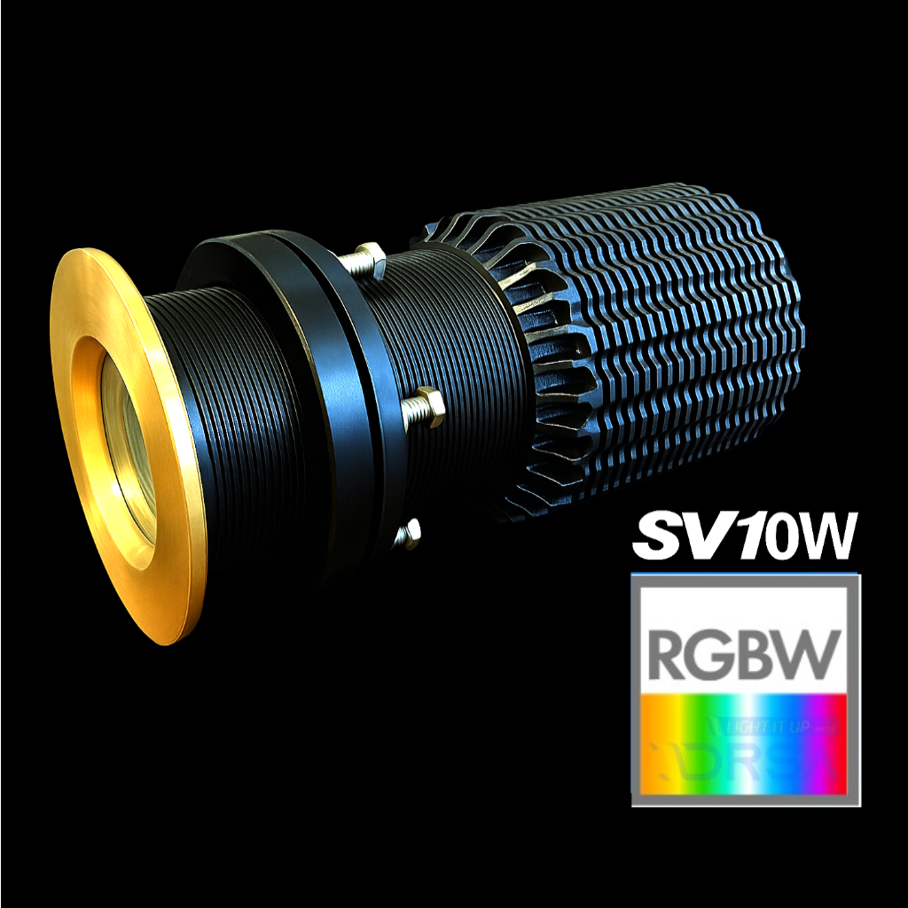 SV10 RGBW Underwater Light – Thru-Hull LED