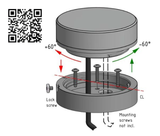 Lopolight 301-002 red LED port navigation light Housing install diagram with qr

