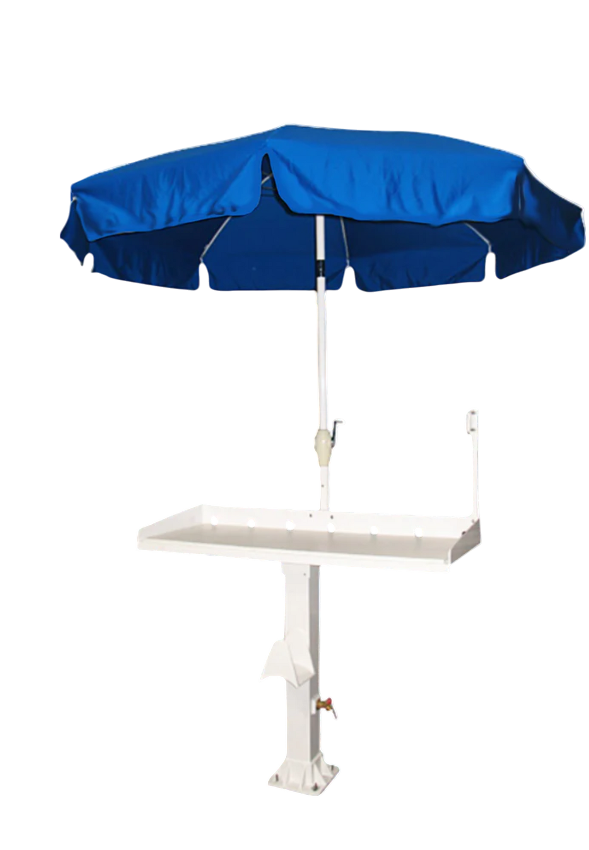 Aluminum Fish Cleaning Station – Marine Grade with Starboard Cutting Table | Made in USA
