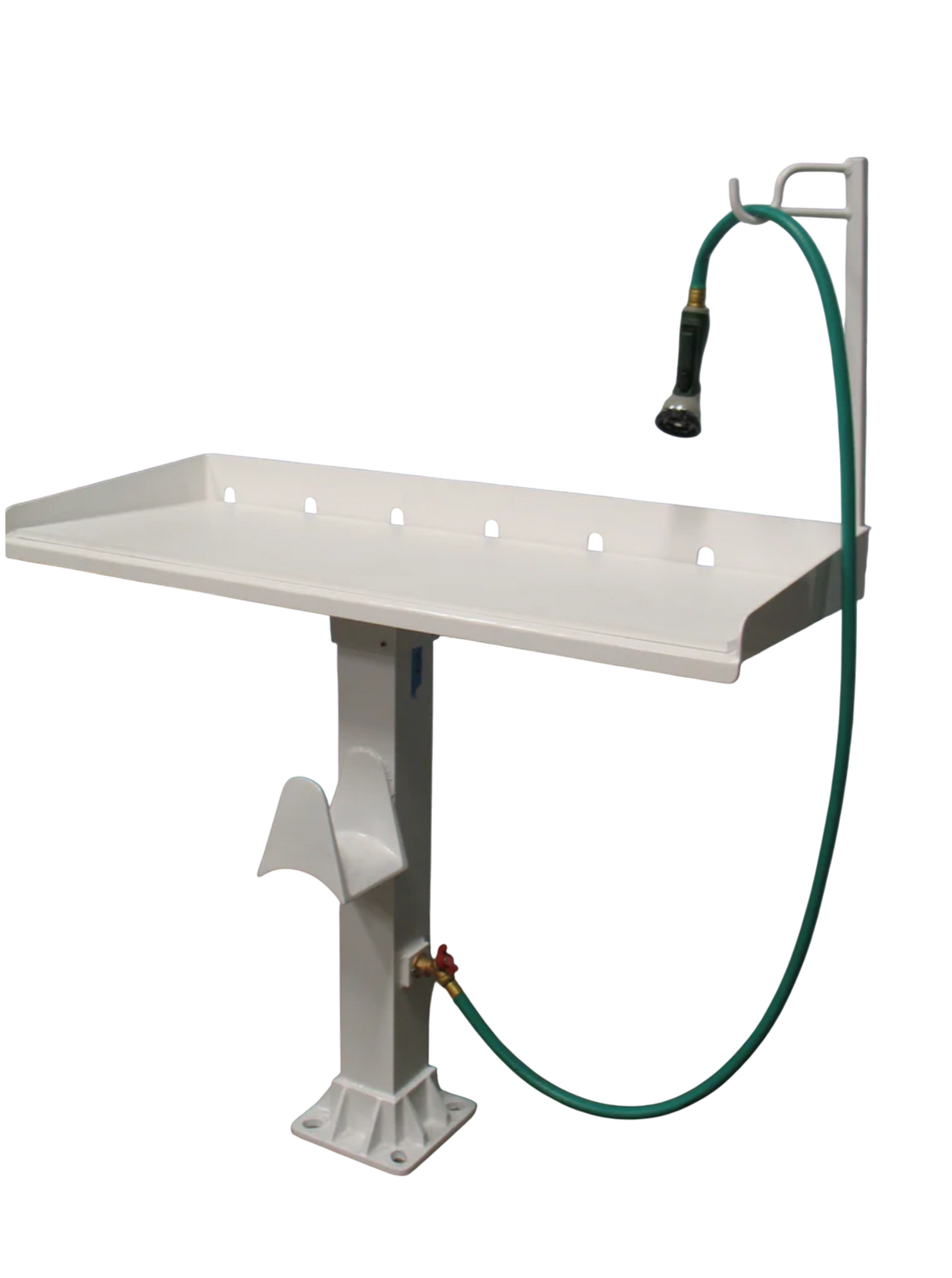Aluminum Fish Cleaning Station – Marine Grade with Starboard Cutting Table | Made in USA