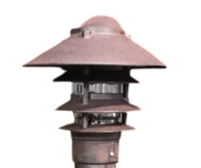 Pagoda Aluminum LED Dock Light 120V for Docks & Marinas