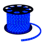 blue 3/8 inch round 10 mm LED rope light roll for 120V AC systems
