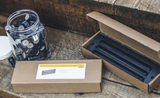 2700K warm white step light with integrated LED on wooden step