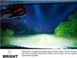 Red LED combo optics bar for night hunting

