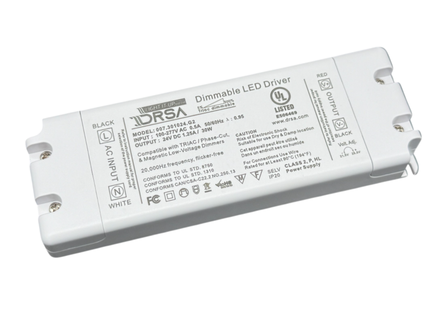 "Wizard 30-12V LED Driver – 30W dimmable power supply for marine and RV lighting systems"

