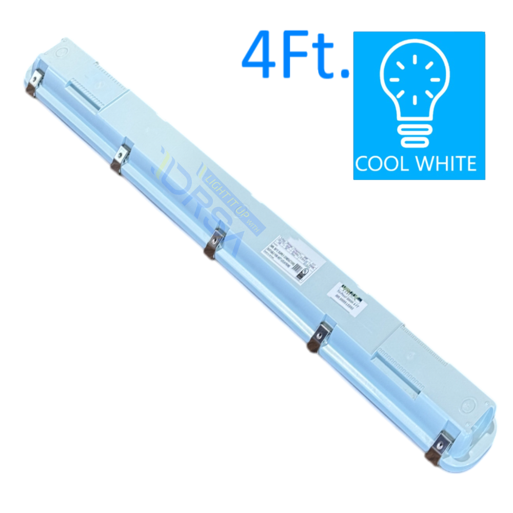 Tri-Proof Utility LED Vapor Tight Fixture – 4 ft. back