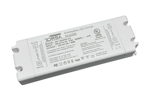 "Wizard 60-12V LED Driver – 60W dimmable power supply for marine and home LED lighting systems"

