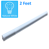 Sleek LED utility light 2FT 4000K no switch no background

