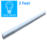 Sleek LED utility light 2FT 6000K no switch

