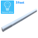 Sleek LED utility light 3FT 4000K no switch no background

