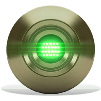 Lumishore ORA TIX204 Flush Fit Interchangeable Thru-Hull - Green [010-04525-00]