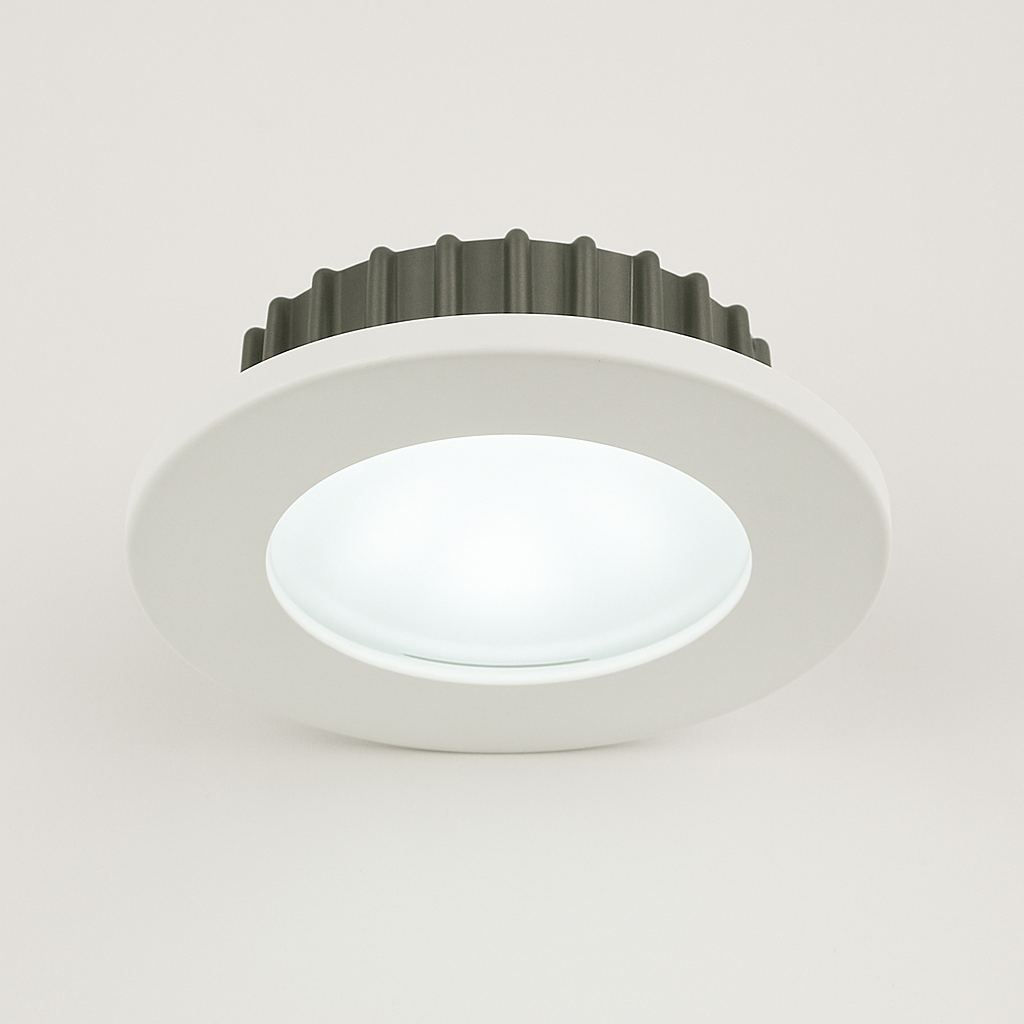 White LED ceiling light for boats with cool white LED

