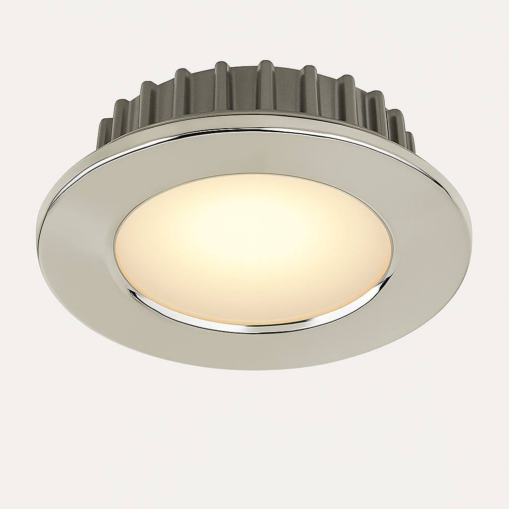 Imtra LED cabin light polished finish warm white

