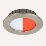 Imtra brushed stainless LED fixture for marine use cool white red led

