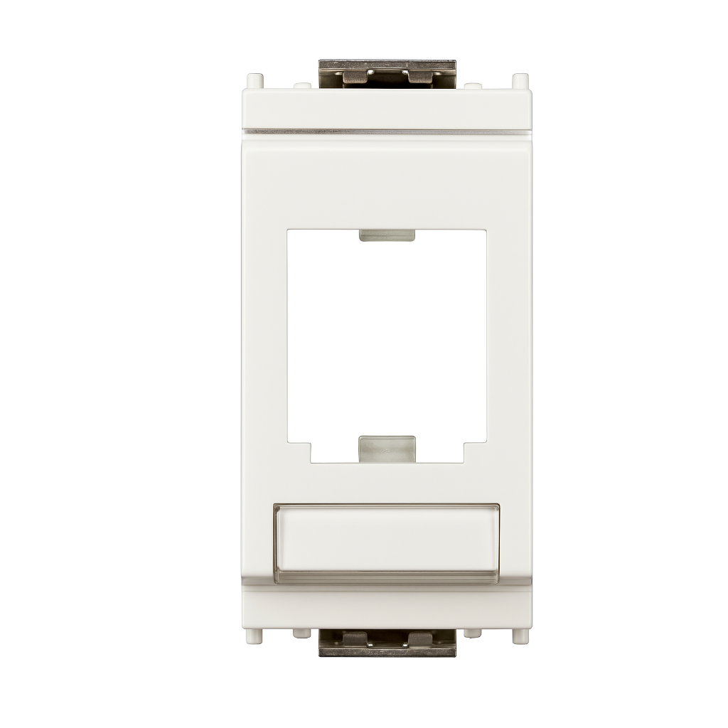 Vimar Mini-Com Adapter Plate White – Flush Mounting