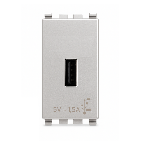 Vimar Eikon 20292  USB-A with Silver finish
