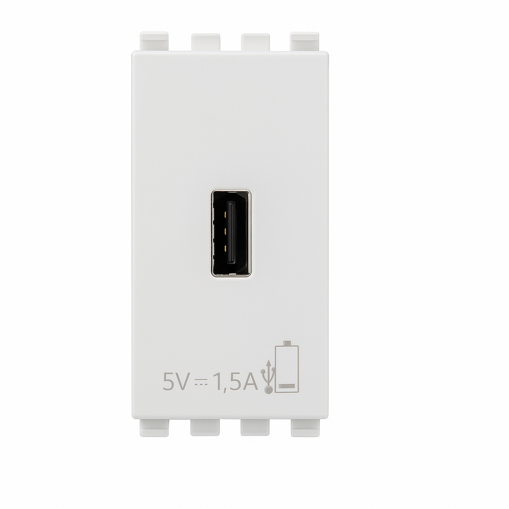 Vimar Eikon 20292  USB-A with White finish
