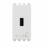 Vimar Eikon 20292  USB-A with White finish
