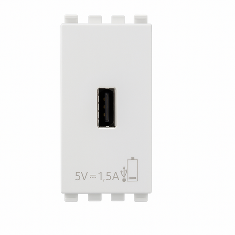 Vimar Eikon 20292  USB-A with White finish
