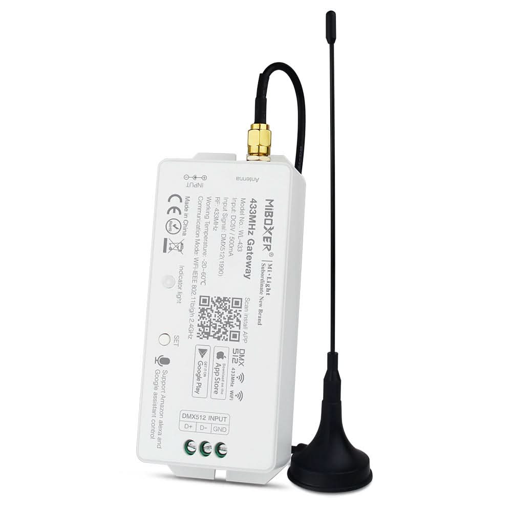 WL-433 LoRa 433MHz smart lighting gateway

