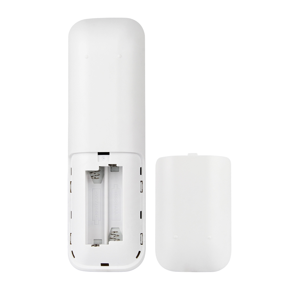 miboxer white 8-zone RGB+CCT LED remote controller with color wheel back
