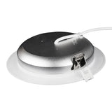 12W color changing downlight with 120° beam back of the light 

