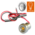 Bright and Compact Bullet amber LED Light for dock Rails and wildlife lighting