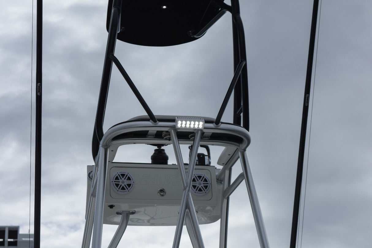 Lumitec Maxillume h60 - Trunnion Mount Flood Light - White Dimming - White Housing [101334]