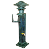 Aluminum Hose Station with Optional LED Pagoda Light 120V – Marine Grade | Made in USA