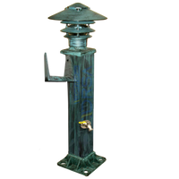 Pagoda Aluminum Hose Station with Optional LED Light 120V – | Made in USA