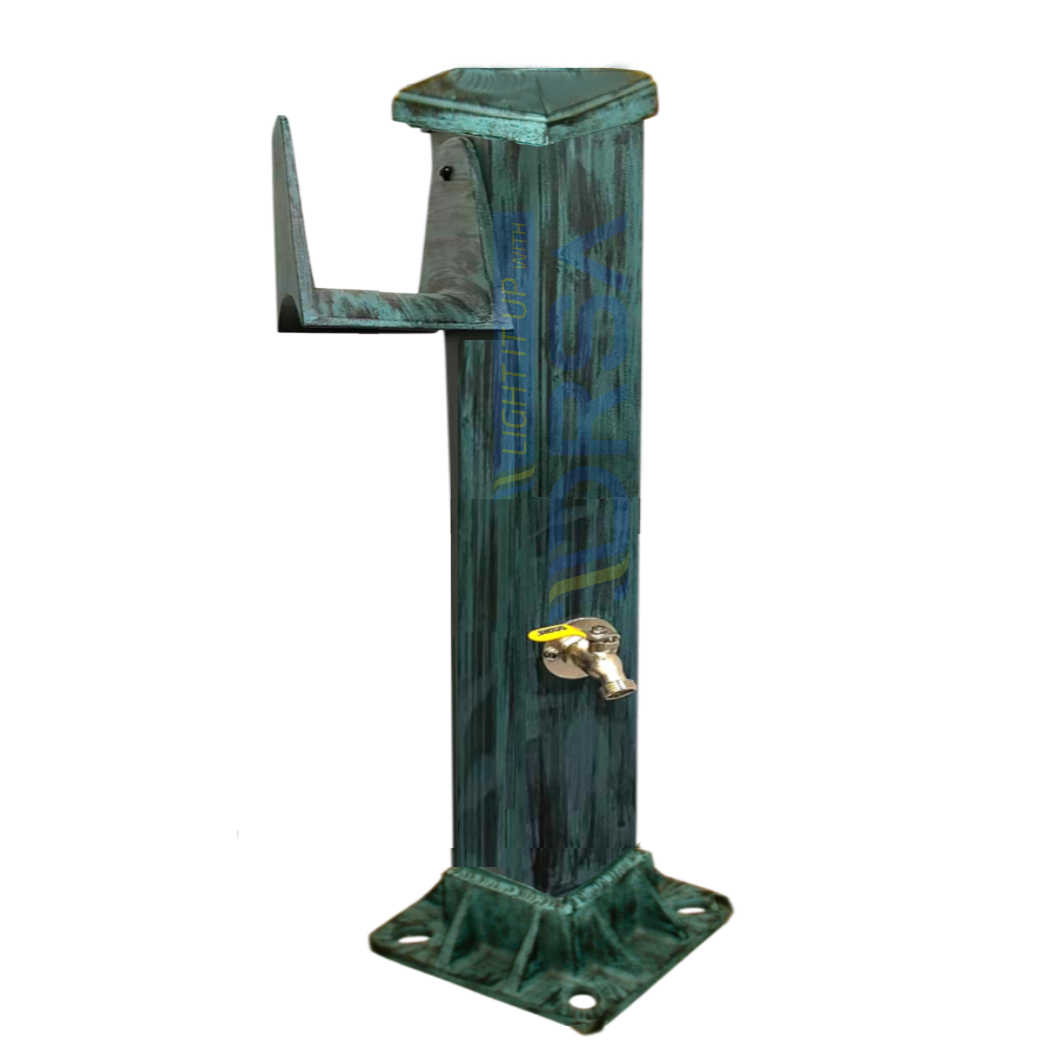 Verde green aluminum dock  hose station 

