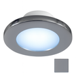 i2Systems Apeiron A3101Z LED downlight, cool white marine LED light, brushed nickel screw-mount light, IP67