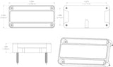 Lumitec Nevis Legacy LED Engine Room Light | Ignition Protected diagram