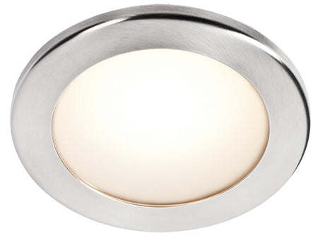 BCM Orlando 85 satin finish spring mount LED light, 3000K, IP66

