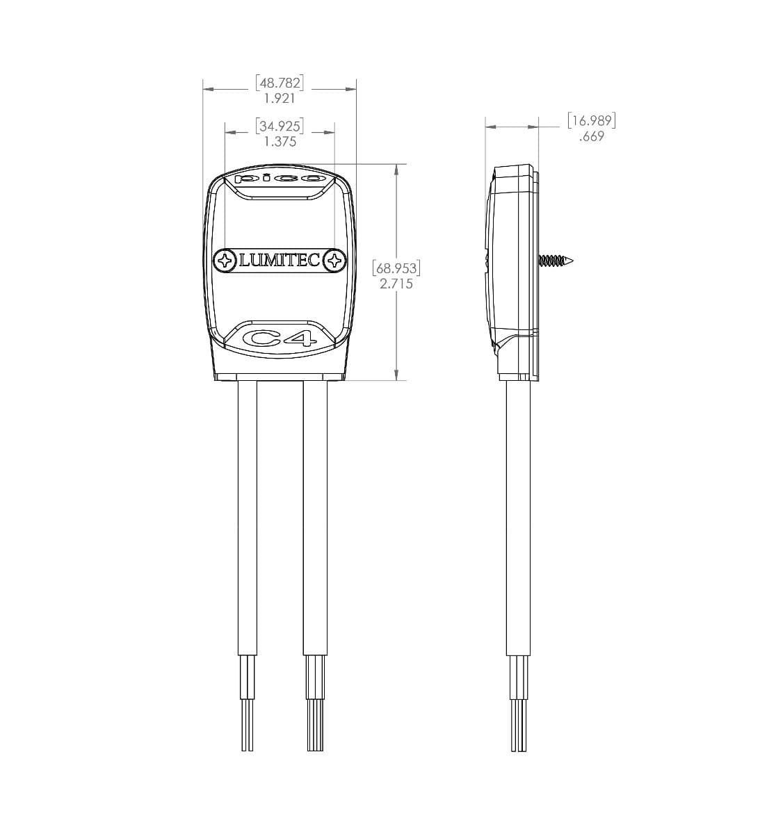 Pico C4 Expansion Module for Poco Digital Lighting Control, enabling RGB/RGBW lighting accessory integration instelation diagram