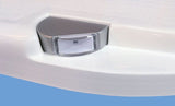 Lumitec Aluminum Navigation Lights – Port installed on center console hardtop 