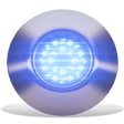SUPRA THX404 Thru-Hull Underwater LED Light blue white light front view