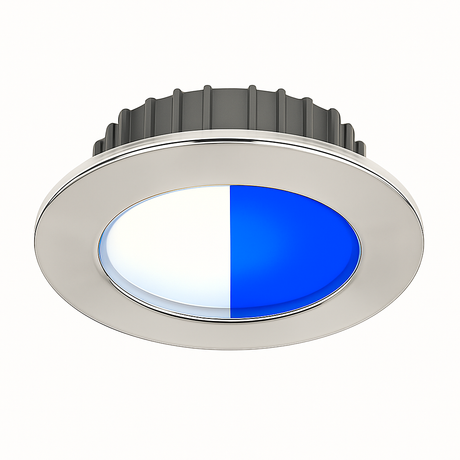 Tide PowerLED cool white / blue led  brushed fixture

