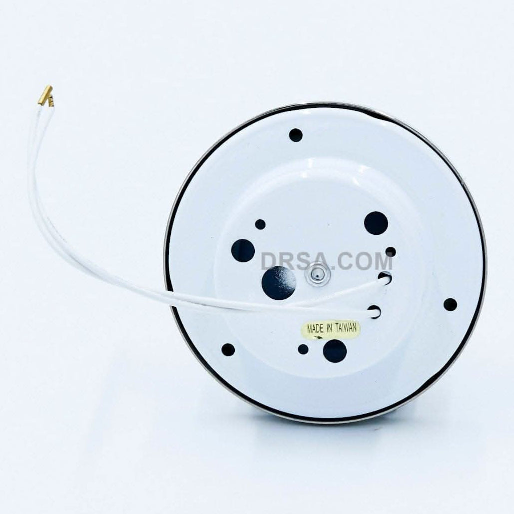 IP55 splash-proof marine light with screw mount installation back view
