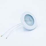 3-1/4 inch compact marine light fixture in white finish montsaratte

