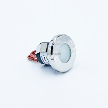 Capella LED, Stainless Polish 2.5" Dia Marine Light
